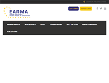 Tablet Screenshot of earma.org